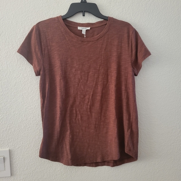 Splendid Tops - Splendid Crew Neck T-shirt Brown NEW